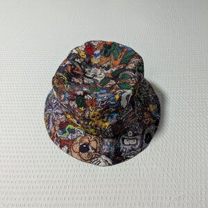 Grassroots California Bucket Hat - Vincent Gordon Cartoon Gumbo (with pocket)